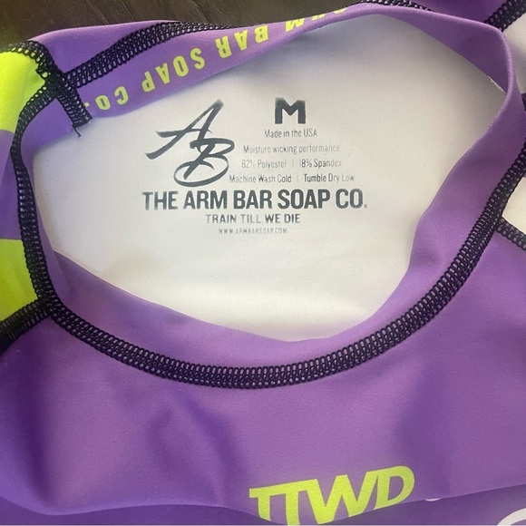 The Arm Bar Soap Company Rash Guard  Training Tee - Picture 3 of 3